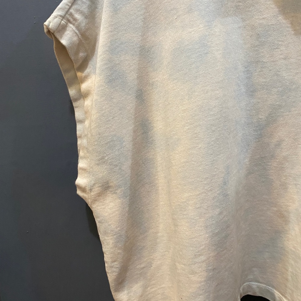 Nike tie dye boxy mock neck top blue L - Picture 6 of 10